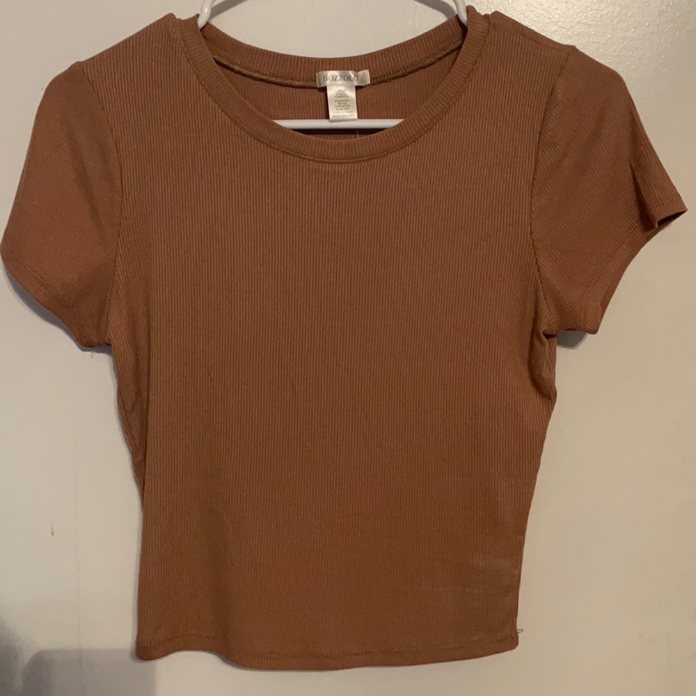 Brown cropped never used